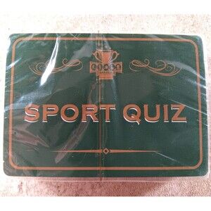 Sport Quiz Trivia Playing Cards